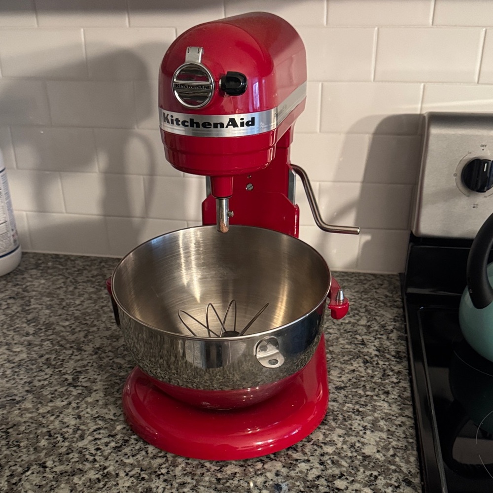 KitchenAid Vibrant Red Mixer